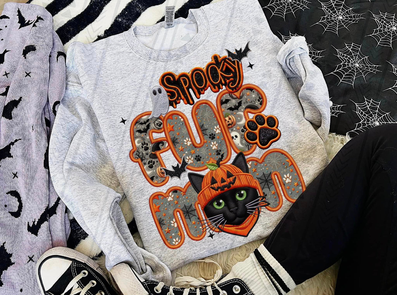 Spooky Fur Mom Shirts